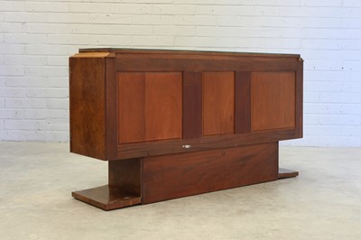 Lot 145 - An Art Deco burr walnut sideboard