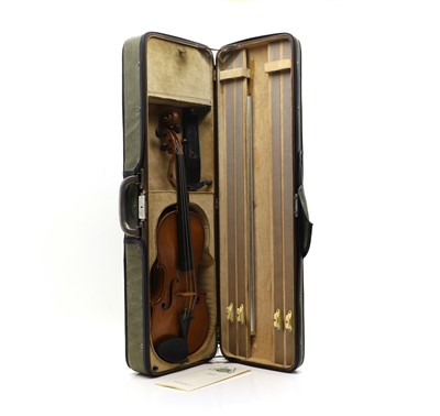 Lot 355 - A Luigi Montanari violin