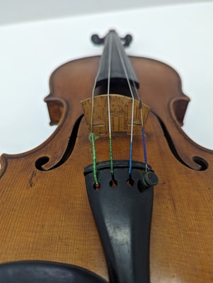 Lot 355 - A Luigi Montanari violin