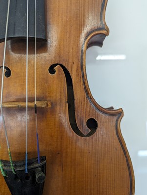 Lot 355 - A Luigi Montanari violin