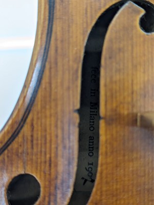 Lot 355 - A Luigi Montanari violin