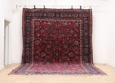 Lot 222 - A signed Meshed carpet