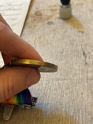Lot 143 - A WWI medal group