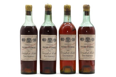 Lot 129 - Chateau de Rayne-Vigneau, Sauternes, 1944