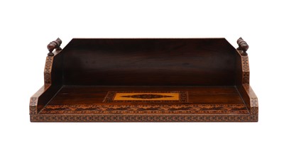 Lot 142 - A Tunbridge Ware book trough