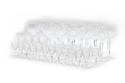 Lot 159 - A Waterford 'Lismore' crystal glass service