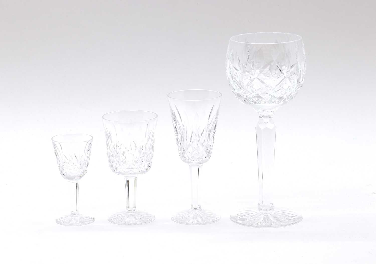 Lot 159 - A Waterford 'Lismore' crystal glass service