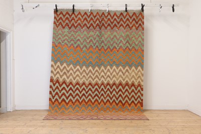 Lot 280 - A Missoni-inspired flat-weave kelim rug