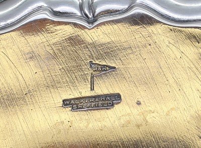 Lot 64 - A George VI silver salver
