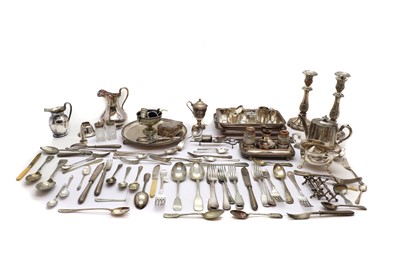 Lot 58 - A collection of Sheffield plate and other silver-plated wares