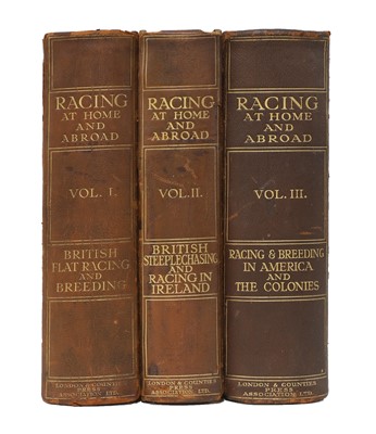 Lot 237 - RACING AT HOME AND ABROAD, 3 vols