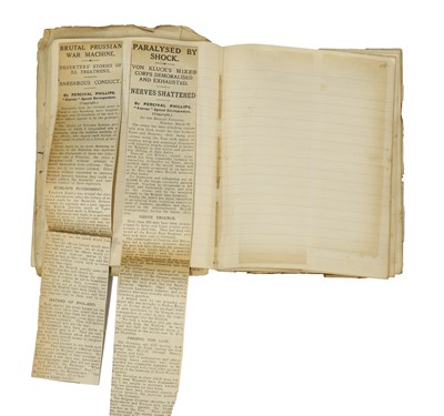 Lot 229 - WWI Diary/Journal of Col. T. B. Watson, R.A.M.C.