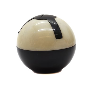 Lot 144 - An Art Deco tennis ball ashtray