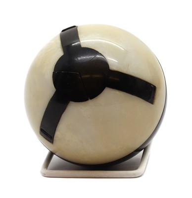Lot 144 - An Art Deco tennis ball ashtray
