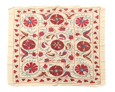 Lot 203 - An Uzbek Suzani textile