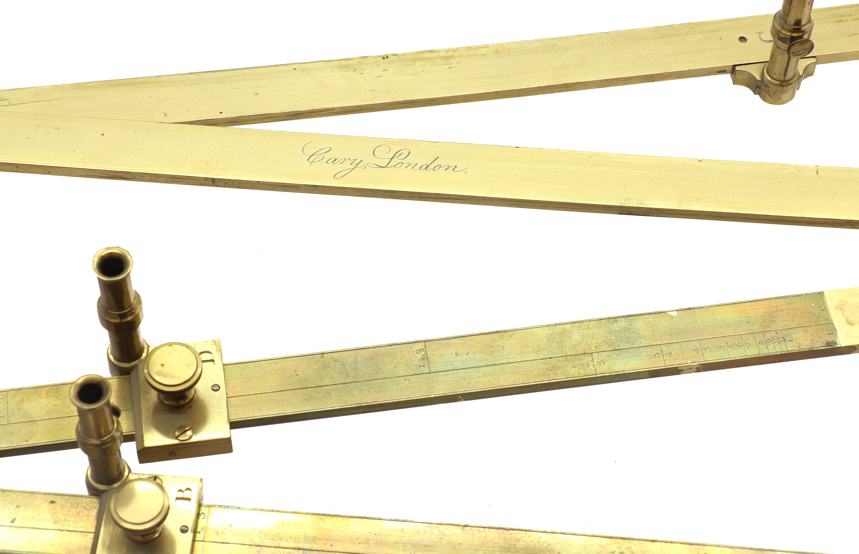 Lot 257 - A brass pantograph,