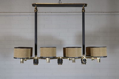 Lot 297 - A 'Bronx' eight-light chandelier