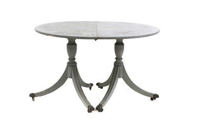 Lot 381 - A painted Regency style table