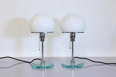 Lot 136 - A pair of German 'Wegenfield WG24' table lamps