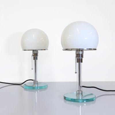 Lot 136 - A pair of German 'Wegenfield WG24' table lamps