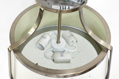 Lot 160 - A pair of Art Deco-style ceiling lights