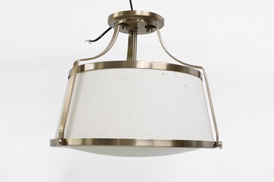 Lot 160 - A pair of Art Deco-style ceiling lights