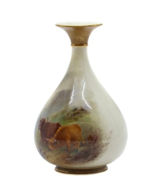 Lot 86 - A Royal Worcester porcelain vase