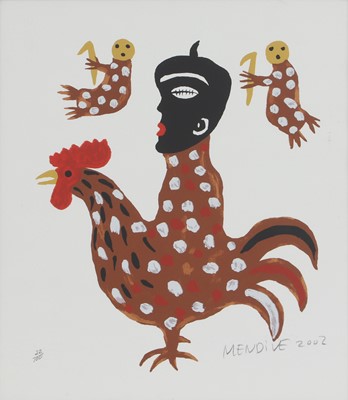 Lot 397 - Manuel Mendive (Cuban, b.1944)