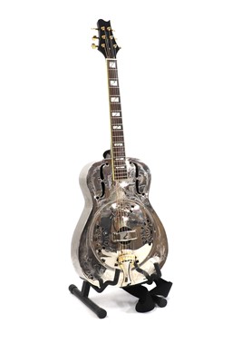 Lot 164 - A Galveston steel resonator acoustic guitar