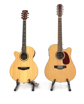 Lot 167 - Two electro acoustic guitars
