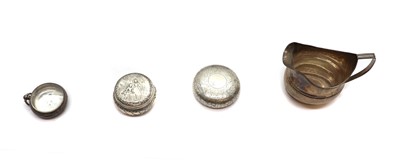 Lot 76 - A group of silver items