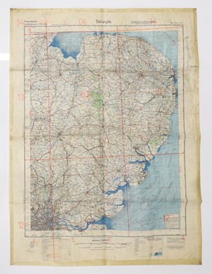 Lot 9 - 16 Second World War Maps of England, Wales & Scotland