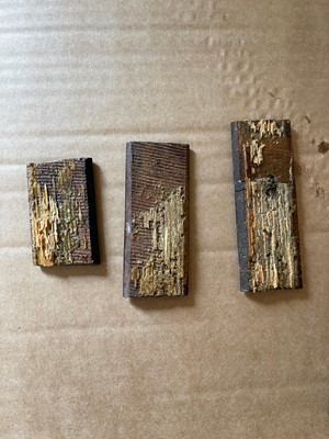 Lot 25 - A George II figured walnut secretaire chest on chest