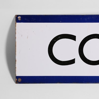 Lot 282 - An enamel London Transport 'Covent Garden' sign