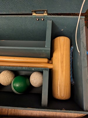 Lot 43 - A Riley 'Victoria' croquet set