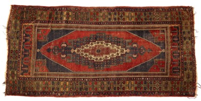 Lot 215 - A Caucasian Afshar pattern rug