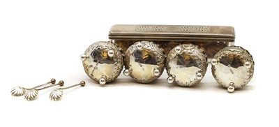 Lot 19 - A group of four Victorian silver salts