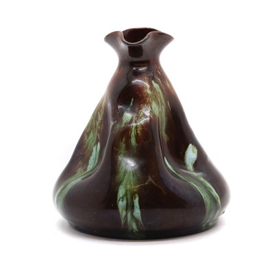 Lot 68 - A Linthorpe Art Pottery stoneware bottle vase