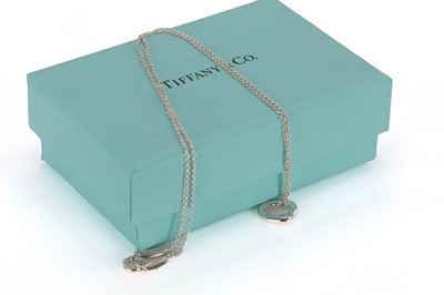 Lot 125 - A Tiffany & Co. Elsa Peretti silver heart pendant