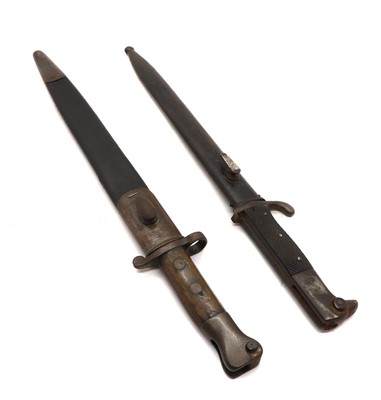 Lot 118 - A Lee Metford 1888 pattern bayonet