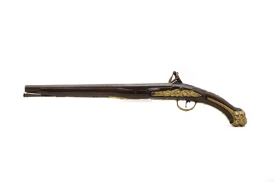 Lot 92 - An Ottoman pistol