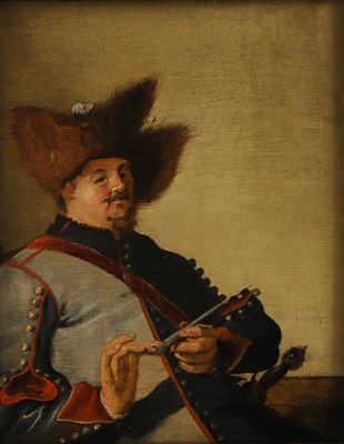 Lot 65 - Attributed to Dirck Hals (Dutch, 1591-1656)