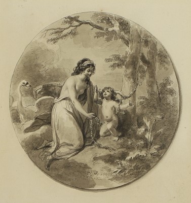 Lot 81 - Attributed to Angelica Kauffman (Swiss, 1740-1807)