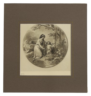 Lot 81 - Attributed to Angelica Kauffman (Swiss, 1740-1807)