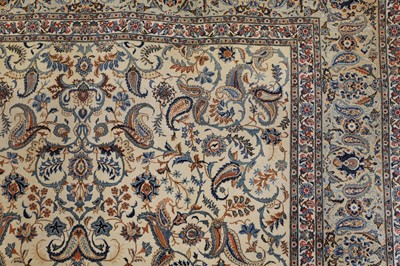 Lot 20 - A Kashan wool carpet