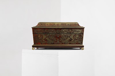 Lot 476 - A boullework workbox