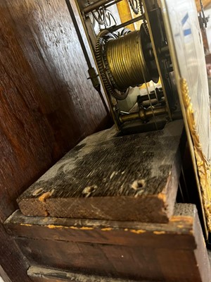 Lot 367 - A George III mahogany longcase clock