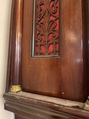 Lot 367 - A George III mahogany longcase clock