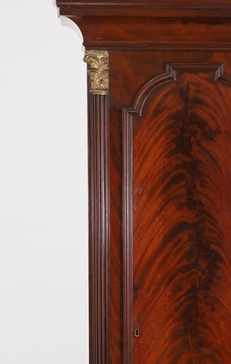 Lot 367 - A George III mahogany longcase clock