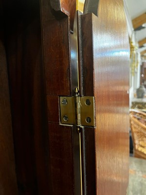 Lot 367 - A George III mahogany longcase clock